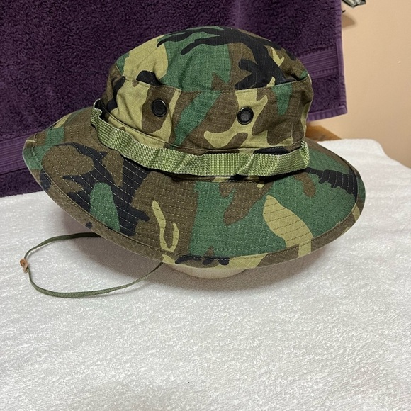 R&B Cammo Safari Hat Sz 7 1/4 - Picture 4 of 9